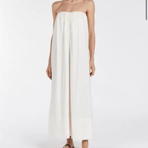 DISSH SHANIYA CREAM MARLE MIDI